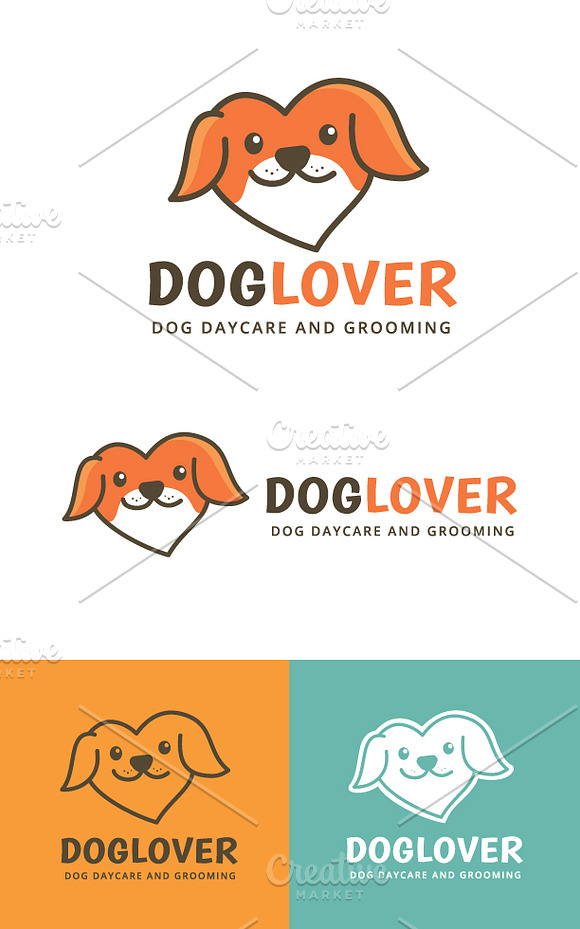 Dog Lover Logo in Logo Templates - product preview 1