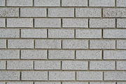 Clean Gray Brick Wall