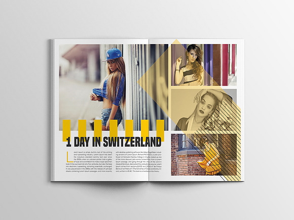 Linda Fashion Megazine Template in Magazine Templates - product preview 9