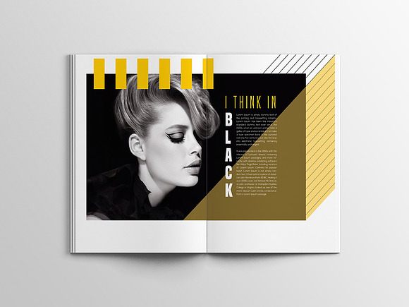 Linda Fashion Megazine Template in Magazine Templates - product preview 10