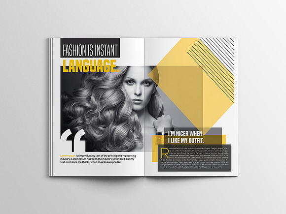 Linda Fashion Megazine Template in Magazine Templates - product preview 15