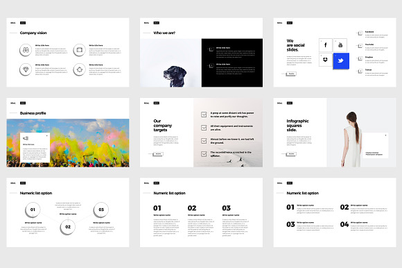 MINI Keynote Template in Keynote Templates - product preview 3
