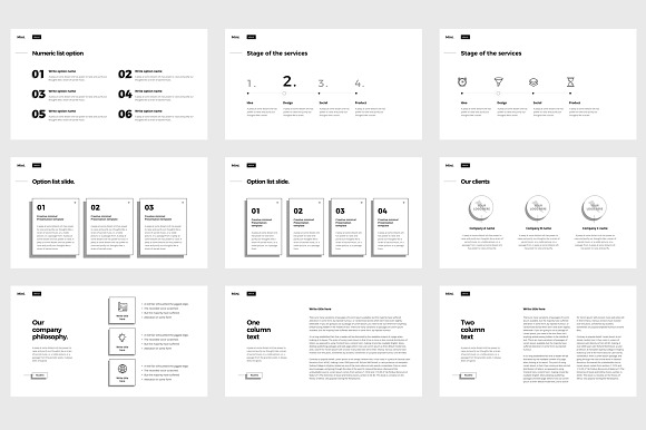 MINI Keynote Template in Keynote Templates - product preview 4