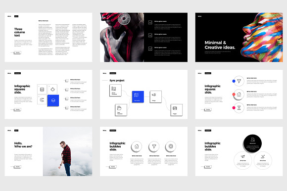 MINI Keynote Template in Keynote Templates - product preview 5