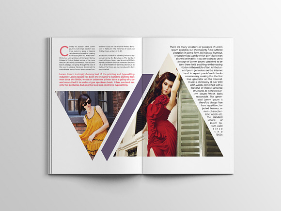 PRETTY Fashion Magazine Template in Magazine Templates - product preview 13
