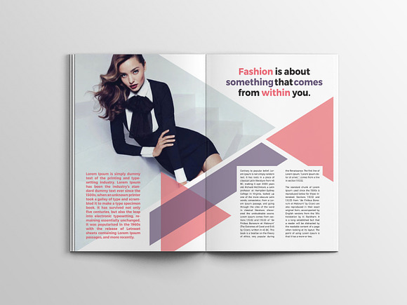 PRETTY Fashion Magazine Template in Magazine Templates - product preview 18