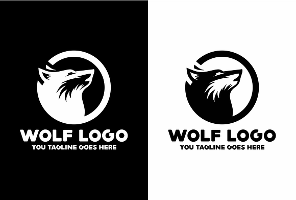 Wolf Logo in Logo Templates - product preview 1