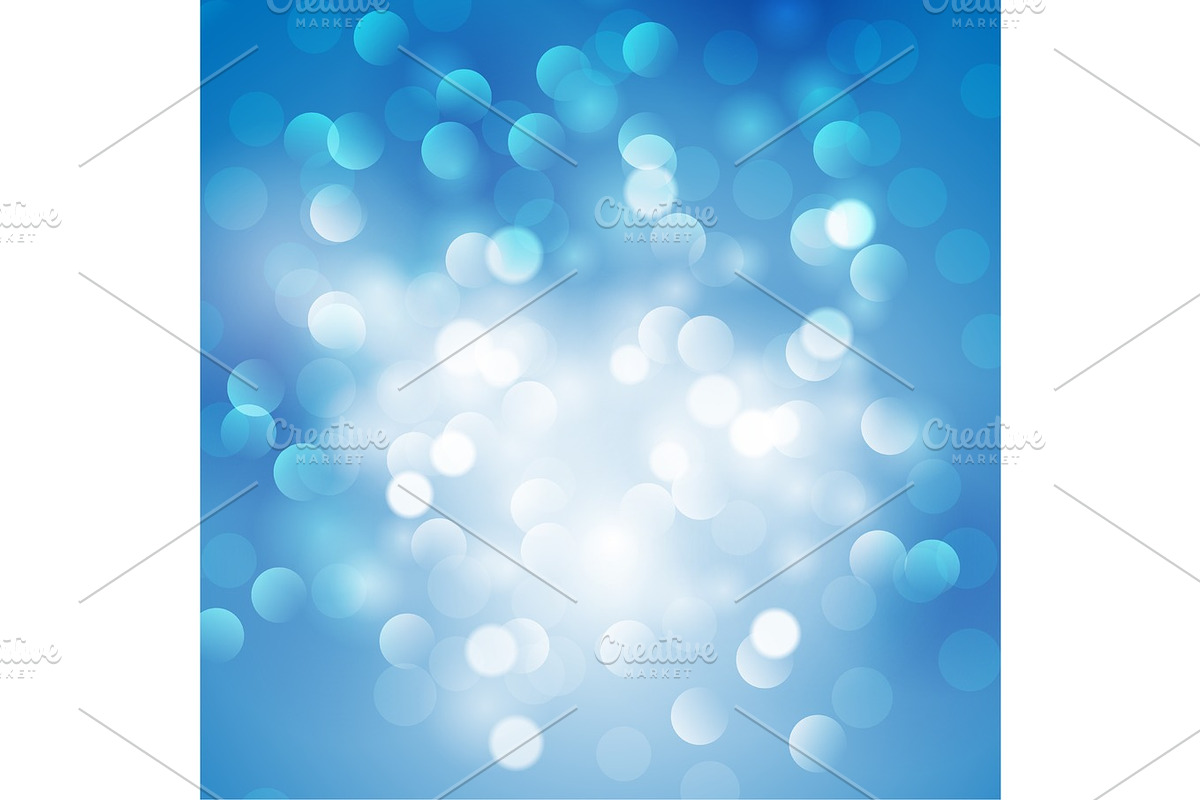Christmas abstract blue background in Illustrations - product preview 8