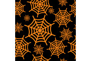 spider web orange