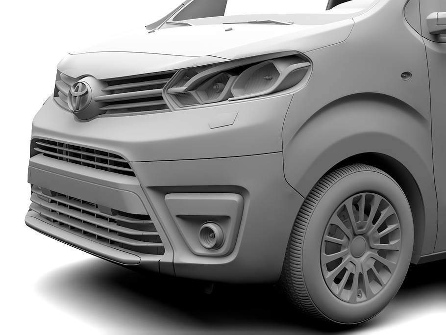 Toyota ProAce Van L2 2017 in Vehicles - product preview 13
