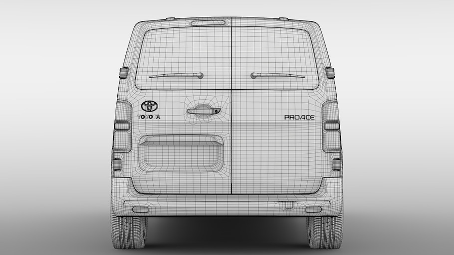 Toyota ProAce Van L2 2017 in Vehicles - product preview 16