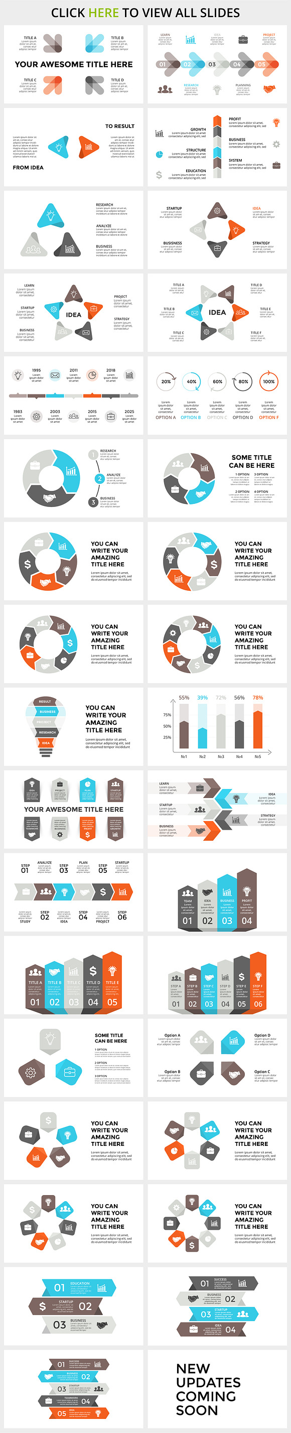 ARROWS Infographics - Free Updates! in Keynote Templates - product preview 1