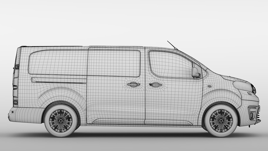 Toyota ProAce Van L3 2017 in Vehicles - product preview 15