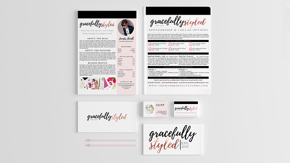 Fashion & Lifestyle Blog Brand Pack in Templates - product preview 8