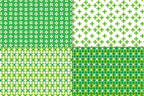 St. Patrick's Day Shamrock Patterns in Patterns - product preview 2
