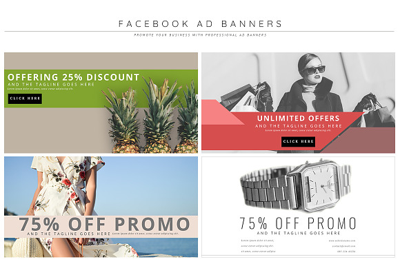 All in One Facebook Bundle in Facebook Templates - product preview 35