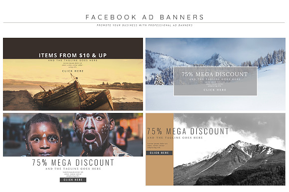 All in One Facebook Bundle in Facebook Templates - product preview 36