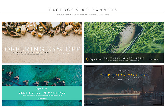 All in One Facebook Bundle in Facebook Templates - product preview 38