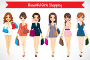 Beautiful Girls Shopping