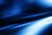 Diagonal blue motion blur bokeh background