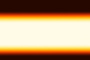 Horizontal orange horizon bokeh background