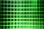 Green matrix blocks illustration background