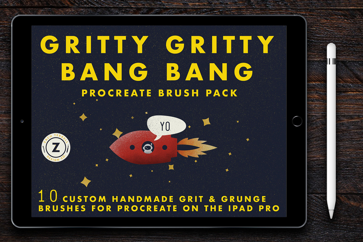 Procreate Texture Brush Pack in Add-Ons - product preview 8