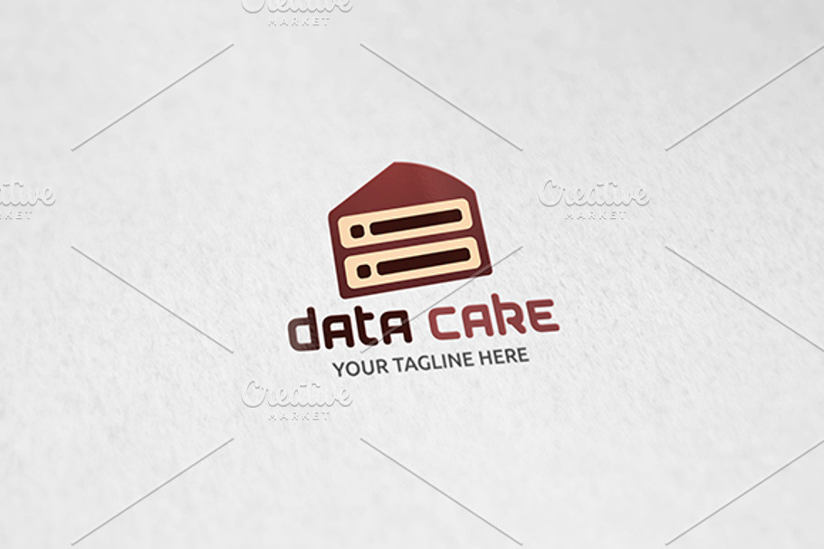 Data Cake - Logo Tempalte in Logo Templates - product preview 8