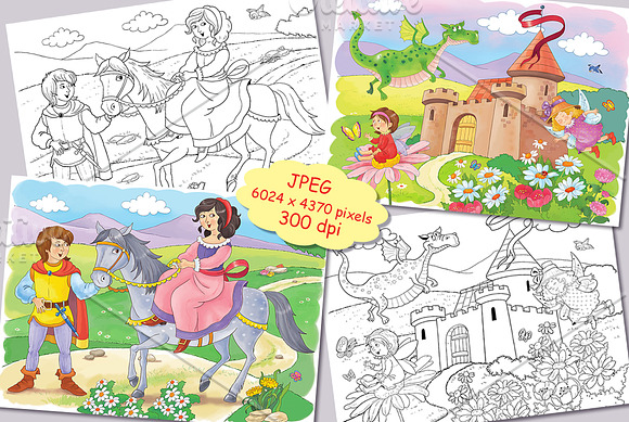 Fairy tale bundle in Illustrations - product preview 1