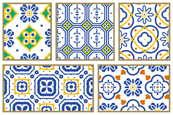 Mediterranean Seamless Patterns in Patterns - product preview 4