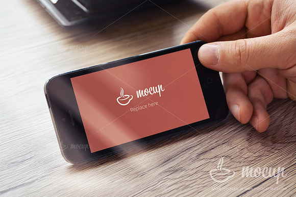 iPhone 5 PSD Mockup Rocket in Mobile & Web Mockups - product preview 1