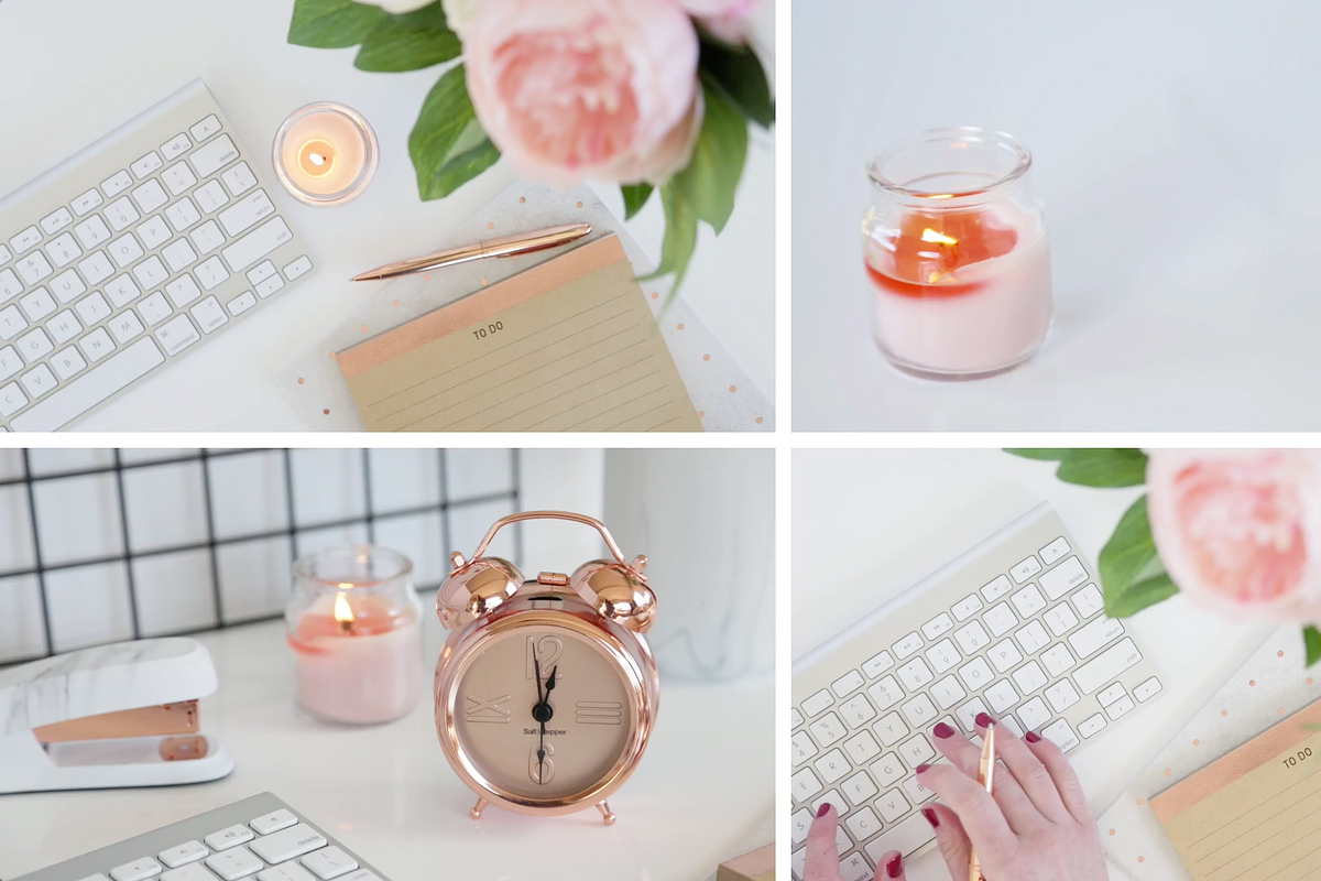 Instagram Video Rosegold & Pink in Instagram Templates - product preview 8