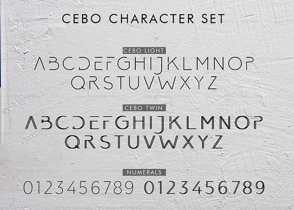 Cebo (6 Font) in Sans-Serif Fonts - product preview 5