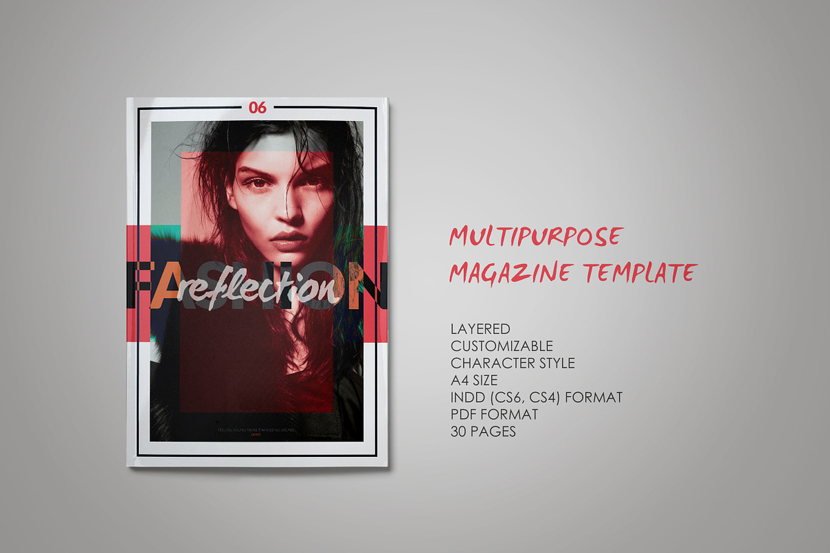 Multipurpose Indesign Magz Template in Magazine Templates - product preview 8