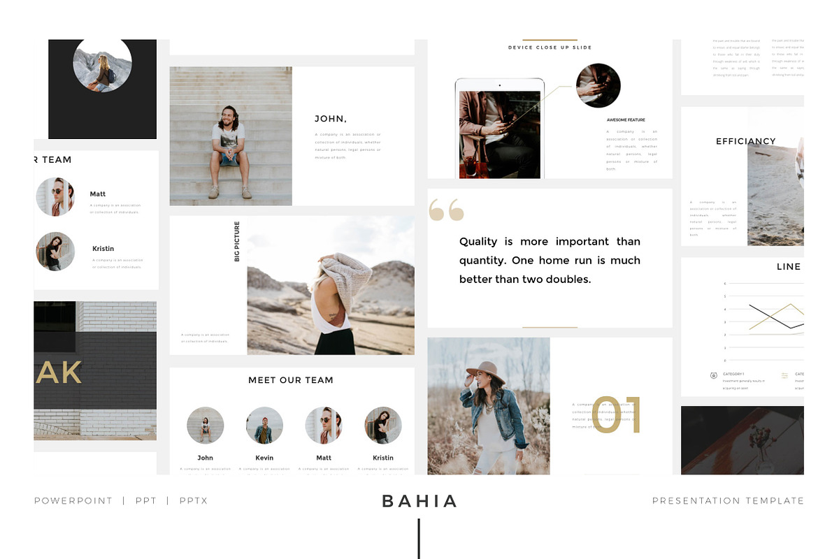 BAHIA Powerpoint Presentation in PowerPoint Templates - product preview 8