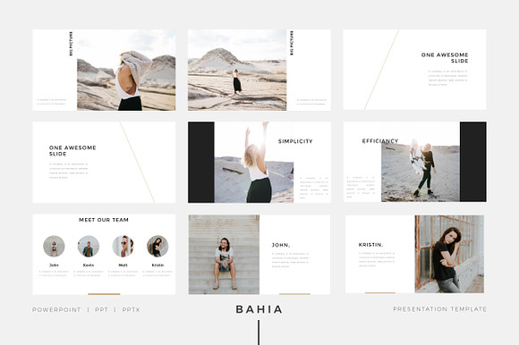 BAHIA Powerpoint Presentation in PowerPoint Templates - product preview 1