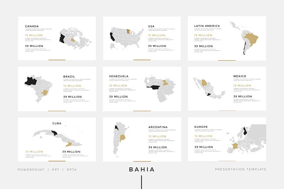 BAHIA Powerpoint Presentation in PowerPoint Templates - product preview 5