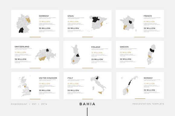 BAHIA Powerpoint Presentation in PowerPoint Templates - product preview 6