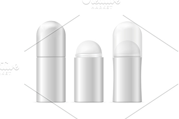 Big Cosmetic Bottles Set in Objects - product preview 2