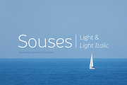 Souses—Light & Light Italic