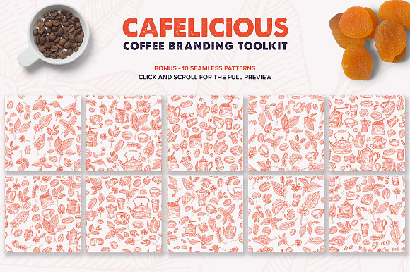 Cafelicious - Coffee Logo Kit in Logo Templates - product preview 3