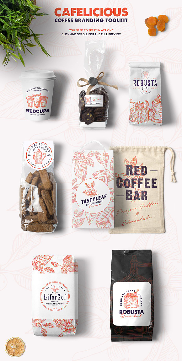 Cafelicious - Coffee Logo Kit in Logo Templates - product preview 5