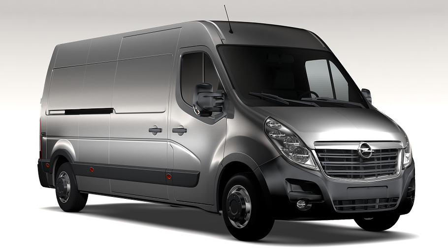 Opel Movano L3H2 Van 2016 in Vehicles - product preview 2