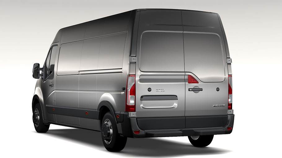 Opel Movano L3H2 Van 2016 in Vehicles - product preview 5