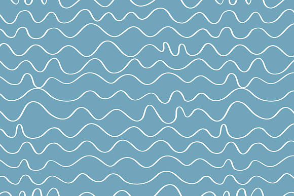 Hand-drawn vector seamless patterns in Patterns - product preview 2