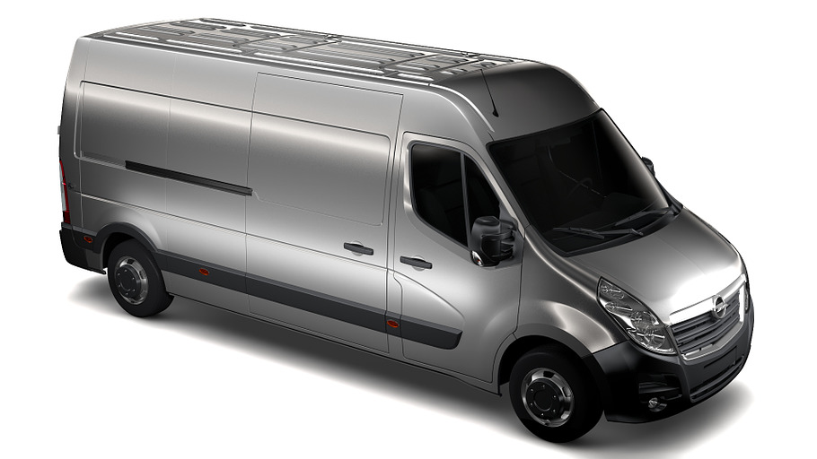 Opel Movano L3H2 Van 2016 in Vehicles - product preview 9