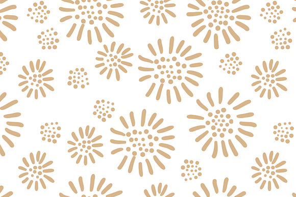 Hand-drawn vector seamless patterns in Patterns - product preview 3