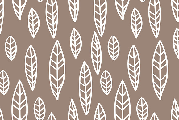 Hand-drawn vector seamless patterns in Patterns - product preview 4