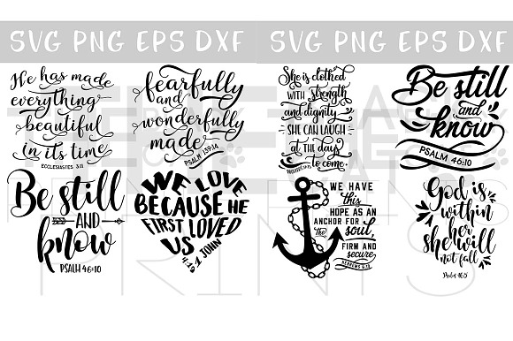 Christian SVG Bundle 24 Designs DXF in Illustrations - product preview 1