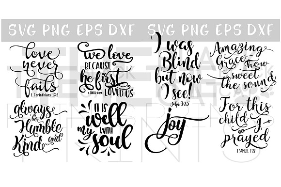 Christian SVG Bundle 24 Designs DXF in Illustrations - product preview 2